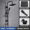 rain-shower-system-05 Stainless Steel High Pressure Rainfall Shower System