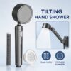304 Stainless Steel High Pressure Handheld Shower Head