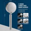 304 Stainless Steel Handheld Shower Head Series