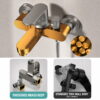 Solid Brass Bathtub Shower Faucet Set with Hand Shower