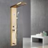 304 Stainless Steel Smart Thermostatic LED Shower Panel