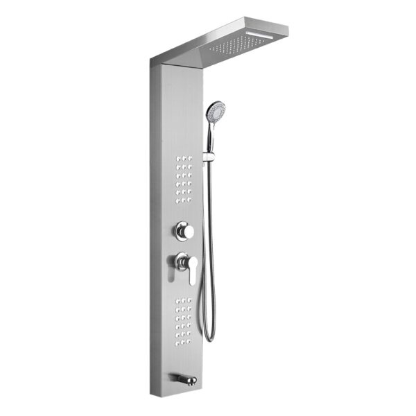 304 Stainless Steel Smart Thermostatic LED Shower Panel