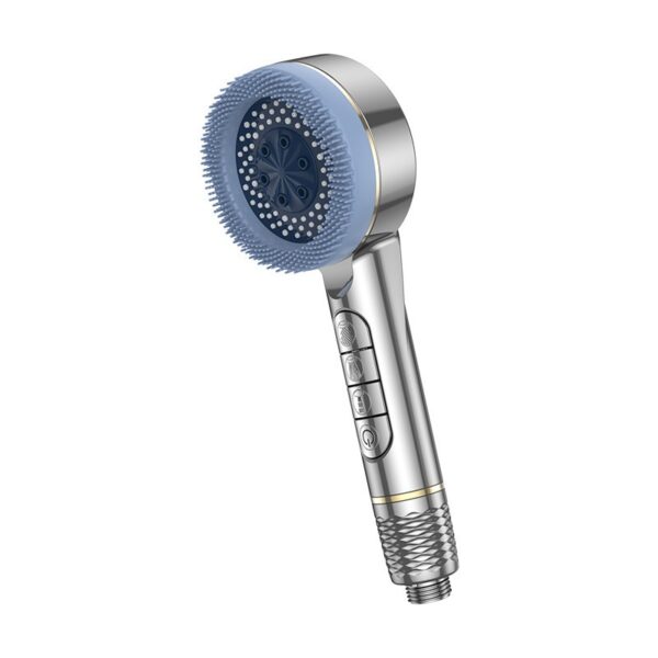 Filtered Shower Head Pressure Boost 4 Mode Handheld Shower with Filter Cartridges Piano Key Control