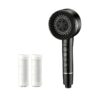 Filtered Shower Head Pressure Boost 4 Mode Handheld Shower with Filter Cartridges Piano Key Control