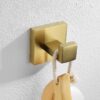 304 Stainless Steel Brushed Gold Bathroom Accessories Set