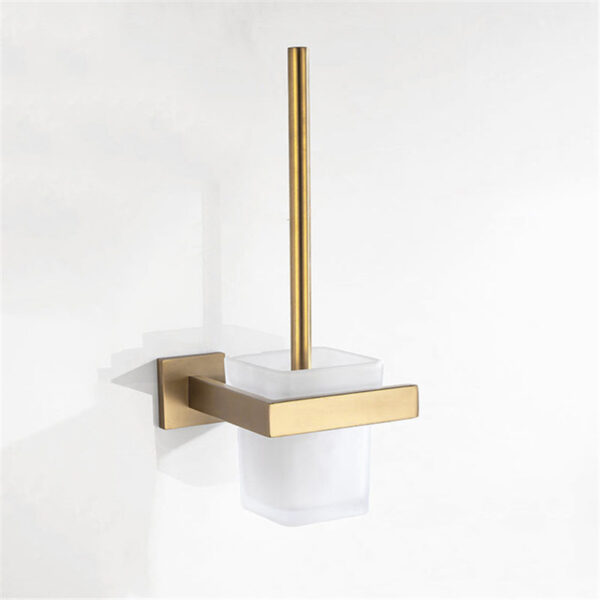 304 Stainless Steel Brushed Gold Bathroom Accessories Set