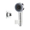 Filtered Shower Head Pressure Boost 4 Mode Handheld Shower with Filter Cartridges Piano Key Control