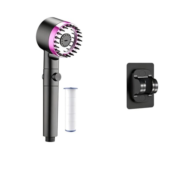 High-pressure Filter Handheld Shower Head 4in1 Massage Shower Sprayer