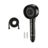 Filtered Shower Head Pressure Boost 4 Mode Handheld Shower with Filter Cartridges Piano Key Control