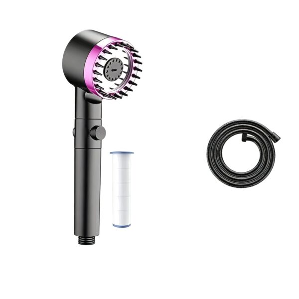 High-pressure Filter Handheld Shower Head 4in1 Massage Shower Sprayer