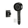 Filtered Shower Head Pressure Boost 4 Mode Handheld Shower with Filter Cartridges Piano Key Control