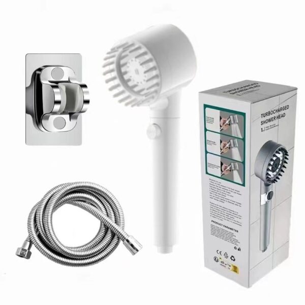 High-pressure Filter Handheld Shower Head 4in1 Massage Shower Sprayer