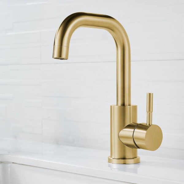304 Stainless Steel Kitchen Mixer Faucet for Hot and Cold Water