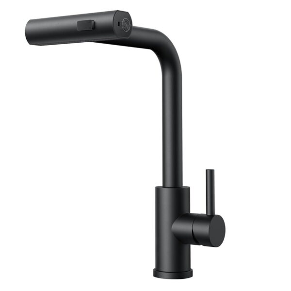 304 Stainless Steel Pull Out Waterfall Kitchen Faucet
