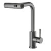 304 Stainless Steel Pull Out Waterfall Kitchen Faucet