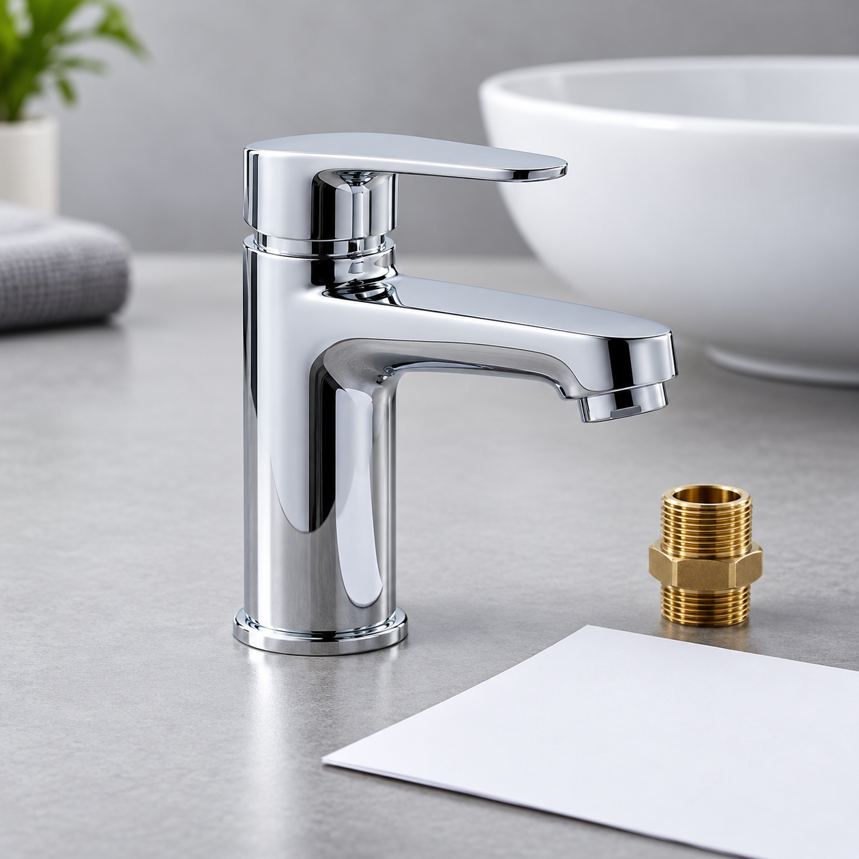 Faucet certification for importers illustrated by a basin faucet and inspection samples